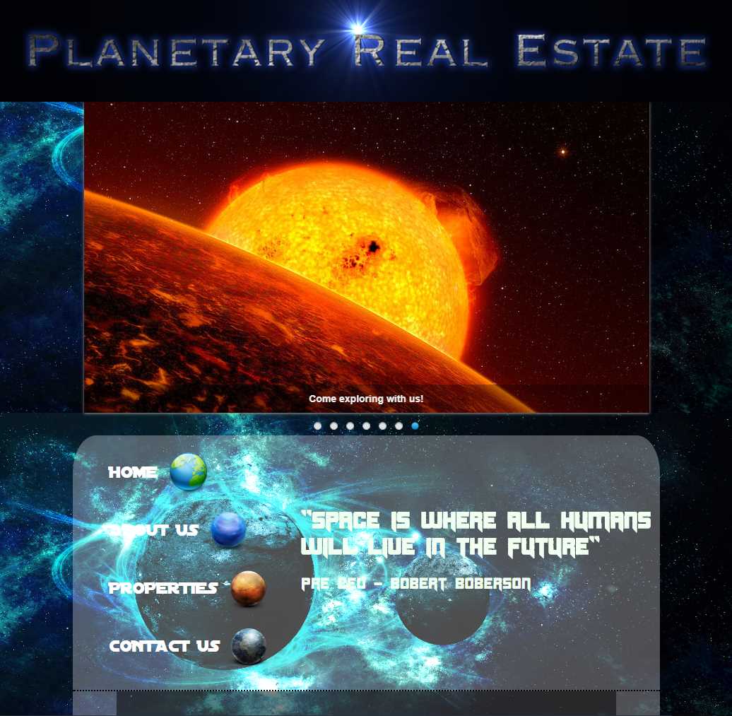 Planetary Real Estate